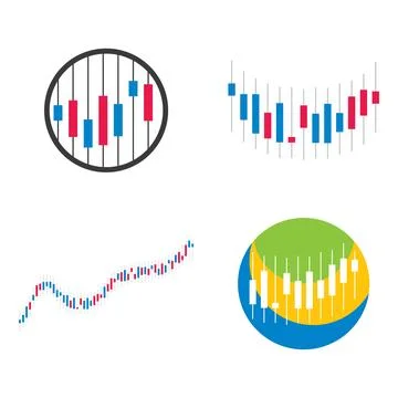 Business Trading logo Illustrazione stock