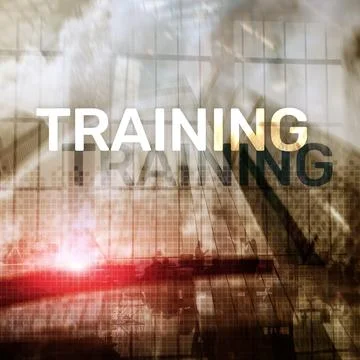 Business training concept. Training Webinar E-learning. Financial technolog.. Stock Photos