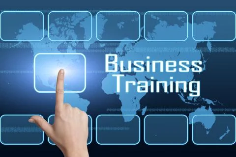 Business training Stock Illustration