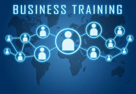 Business training 스톡 일러스트