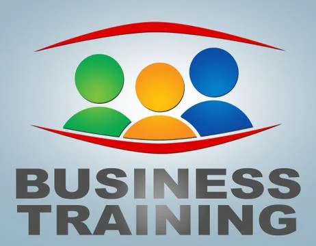 Business training 스톡 일러스트
