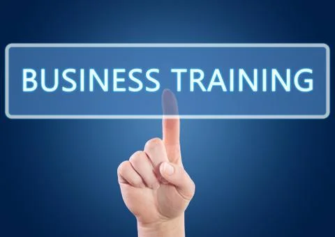 Business training Illustrazione stock