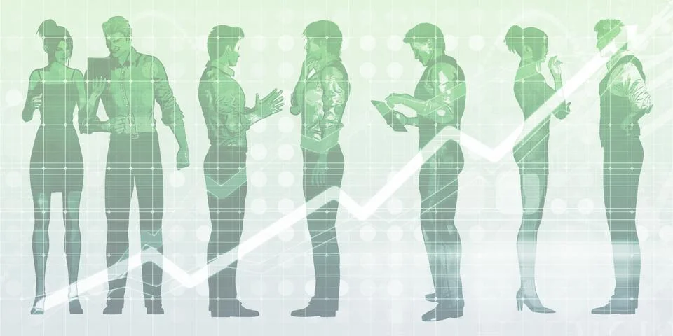 Business Training Stock Illustration