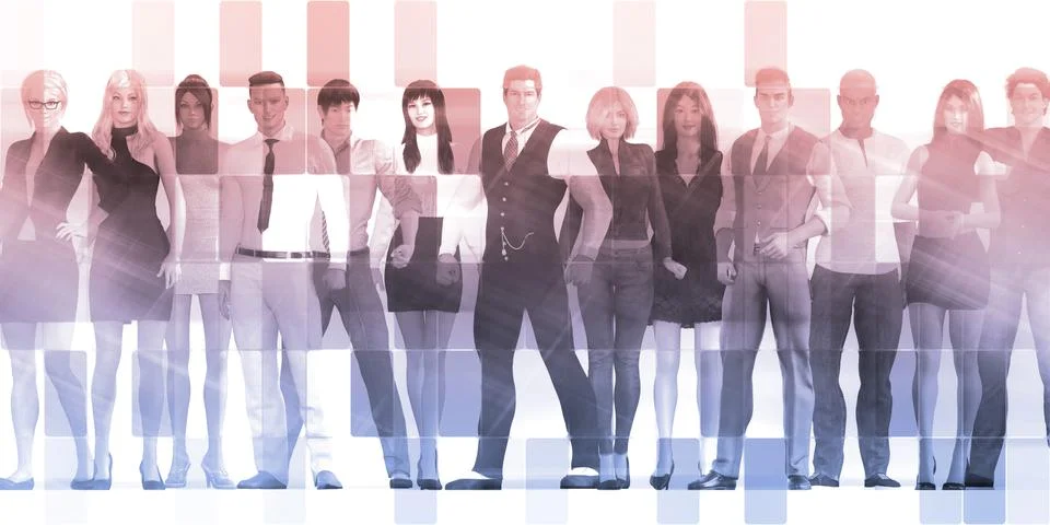 Business Training 스톡 일러스트