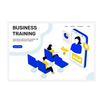 Business Training Stock Illustration
