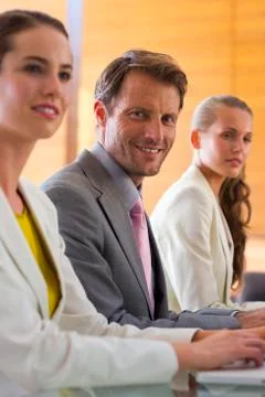 Business training Stock Photos