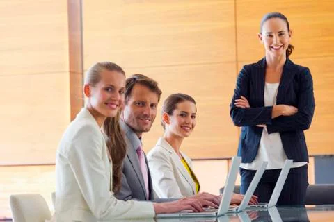 Business training Stock Photos