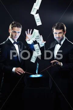 Business tricks Stock Photos
