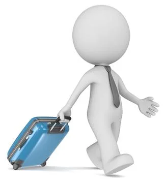 Business Trip. Illustrazione stock