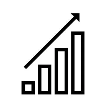 Business uptrend Stock Illustration