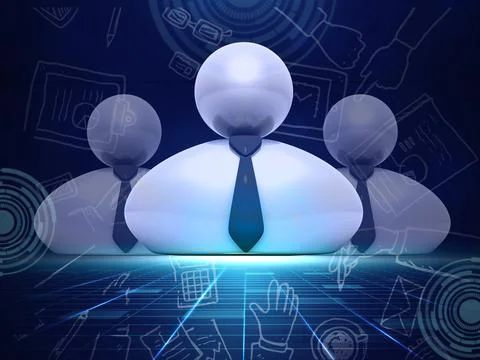 Business Users group icon Stock Illustration