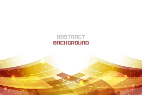 Business vector background with abstract wavy pattern, glitter and arrows. 스톡 일러스트