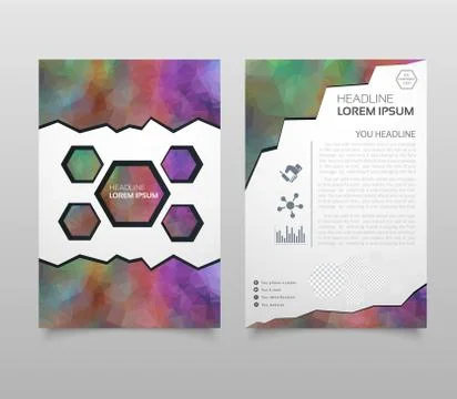 Business vector. Brochure template layout, cover design annual report, magazi Stock Illustration