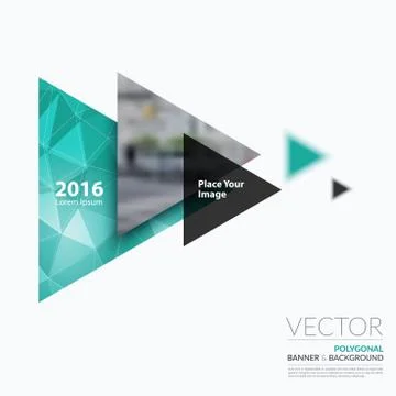 Business vector design elements for graphic layout. Modern abstr Stock Illustration