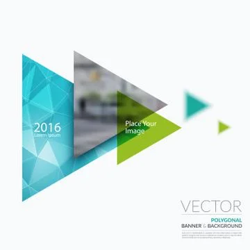 Business vector design elements for graphic layout. Modern abstr Stock Illustration