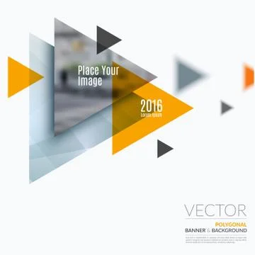 Business vector design elements for graphic layout. Modern abstr Stock Illustration