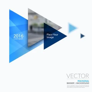 Business vector design elements for graphic layout. Modern abstr Stock Illustration