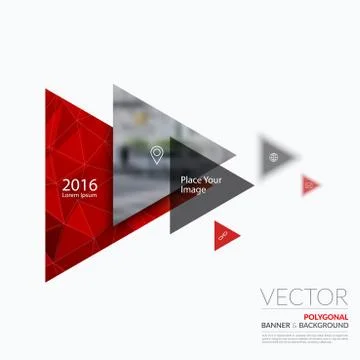 Business vector design elements for graphic layout. Modern abstr Stock Illustration