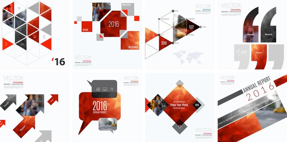 Business vector design elements for graphic layout. Modern abstr Stockillustratie