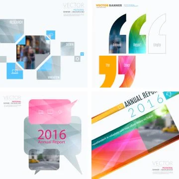 Business vector design elements for graphic layout. Modern abstr Illustrazione stock