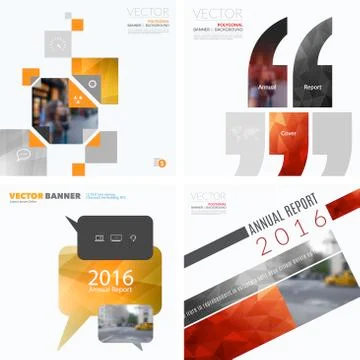 Business vector design elements for graphic layout. Modern abstr Stock Illustration