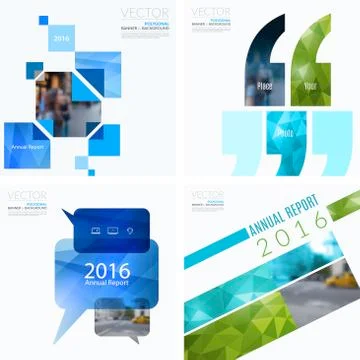 Business vector design elements for graphic layout. Modern abstr Illustrazione stock