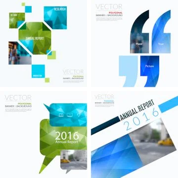 Business vector design elements for graphic layout. Modern abstr Illustrazione stock