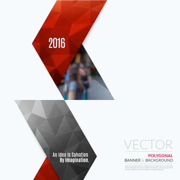 Business vector design elements for graphic layout. Modern abstr Stock Illustration