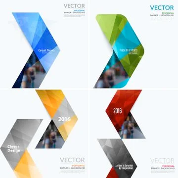 Business vector design elements for graphic layout. Modern abstr 스톡 일러스트