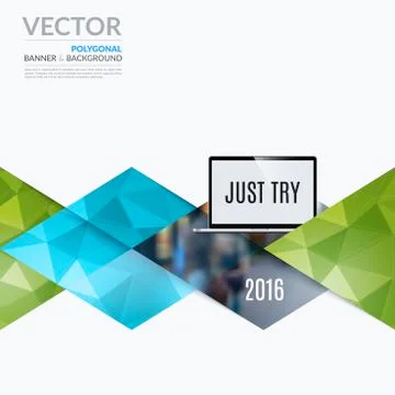 Business vector design elements for graphic layout. Modern abstr Stock Illustration