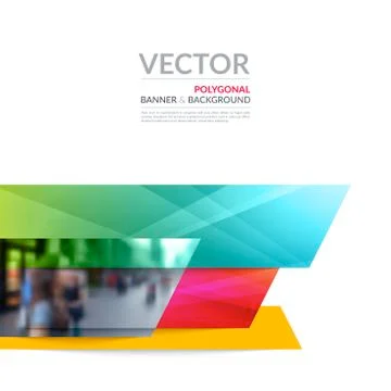 Business vector design elements for graphic layout. Modern abstr Stockillustratie