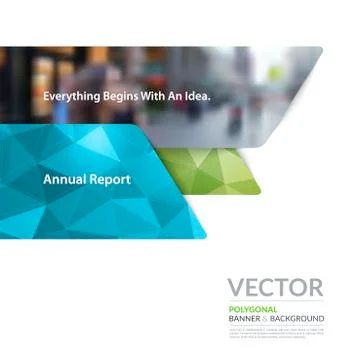 Business vector design elements for graphic layout. Modern abstr Illustrazione stock