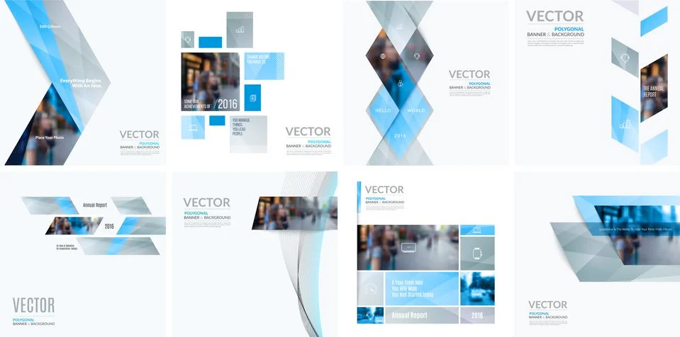 Business vector design elements for graphic layout. Modern abstr 스톡 일러스트