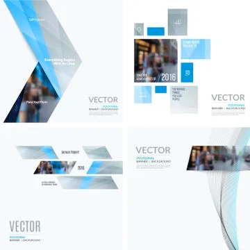 Business vector design elements for graphic layout. Modern abstr 스톡 일러스트