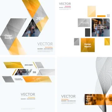 Business vector design elements for graphic layout. Modern abstr 스톡 일러스트