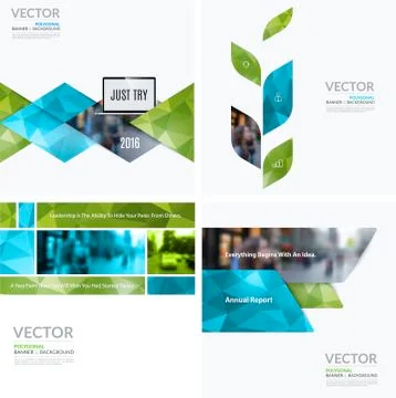 Business vector design elements for graphic layout. Modern abstr Stock Illustration