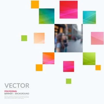 Business vector design elements for graphic layout. Modern abstr Stockillustratie