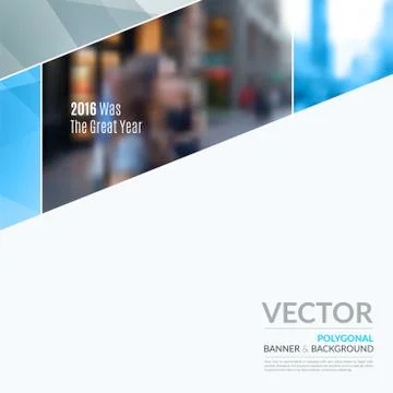 Business vector design elements for graphic layout. Modern abstr Stock Illustration