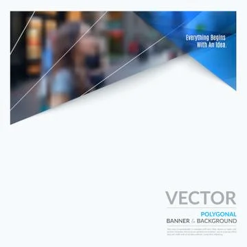 Business vector design elements for graphic layout. Modern abstr Stock Illustration