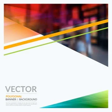 Business vector design elements for graphic layout. Modern abstr Stock Illustration