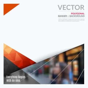 Business vector design elements for graphic layout. Modern abstr Stock Illustration