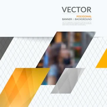 Business vector design elements for graphic layout. Modern abstr Stock Illustration