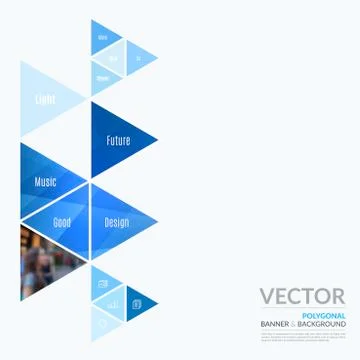 Business vector design elements for graphic layout. Modern abstr 스톡 일러스트