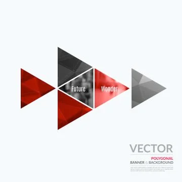 Business vector design elements for graphic layout. Modern abstr Stock Illustration