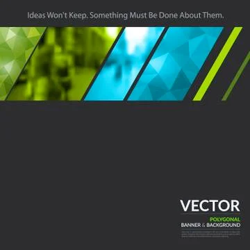 Business vector design elements for graphic layout. Modern abstr Stock Illustration