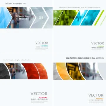 Business vector design elements for graphic layout. Modern abstr 스톡 일러스트