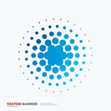 Business vector design elements for graphic layout. Modern abstr Stock Illustration