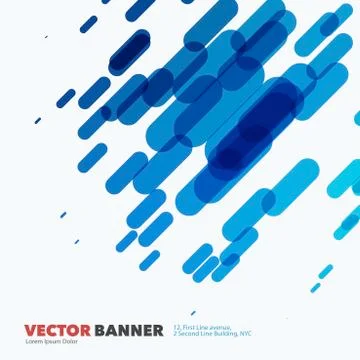 Business vector design elements for graphic layout. Modern abstr 스톡 일러스트