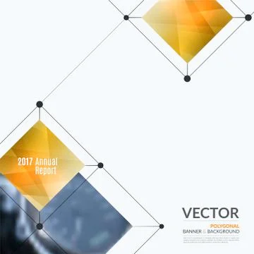 Business vector design elements for graphic layout. Modern abstr Illustrazione stock