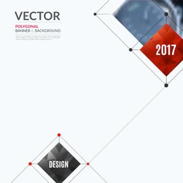 Business vector design elements for graphic layout. Modern abstr Stock Illustration